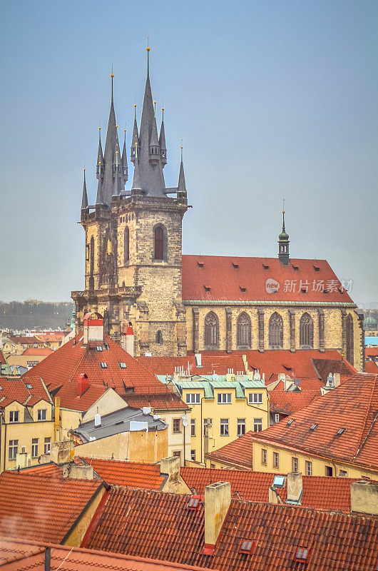 Tyn Church在布拉格